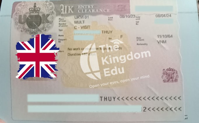 Visa thăm thân UK của cô Thủy - Nhận sau 03 ngày xét duyệt