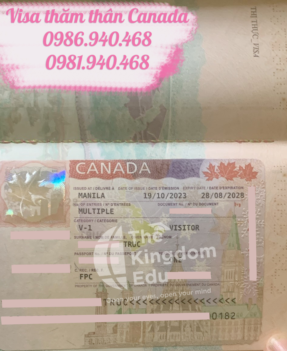 Visa Canada dài hạn của chú T