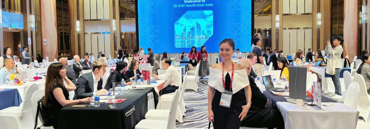 Ms. Hà Vũ đại diện The Kingdom Edu tham dự ICEF South East Asia 2025