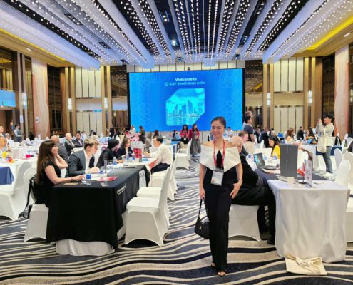 Ms. Hà Vũ đại diện The Kingdom Edu tham dự ICEF South East Asia 2025