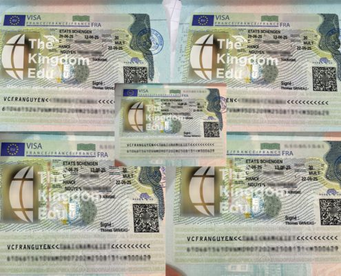 Chúc mừng gia đình chị H. với 5 thành viên đã đậu visa du lịch Châu Âu tự túc