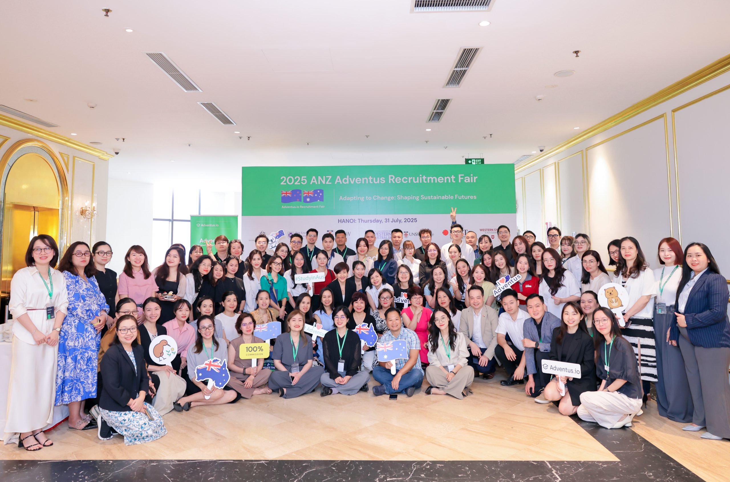 The Kingdom Edu tham dự sự kiện Du học Úc & New Zealand 2025 cùng Adventus