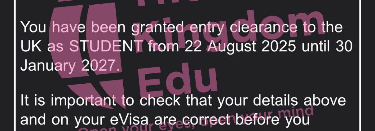 Thông báo từ ĐSQ về việc học sinh được chấp thuận cấp visa du học