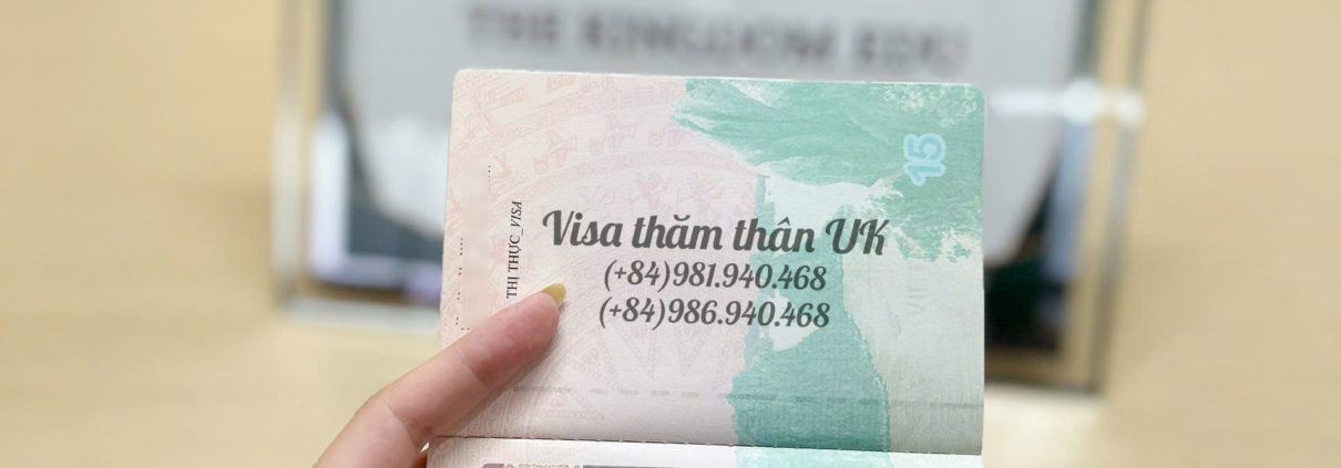 Khách hàng nhận visa thăm thân Anh Quốc khi sử dụng dịch vụ trọn gói tại The Kingdom Visa