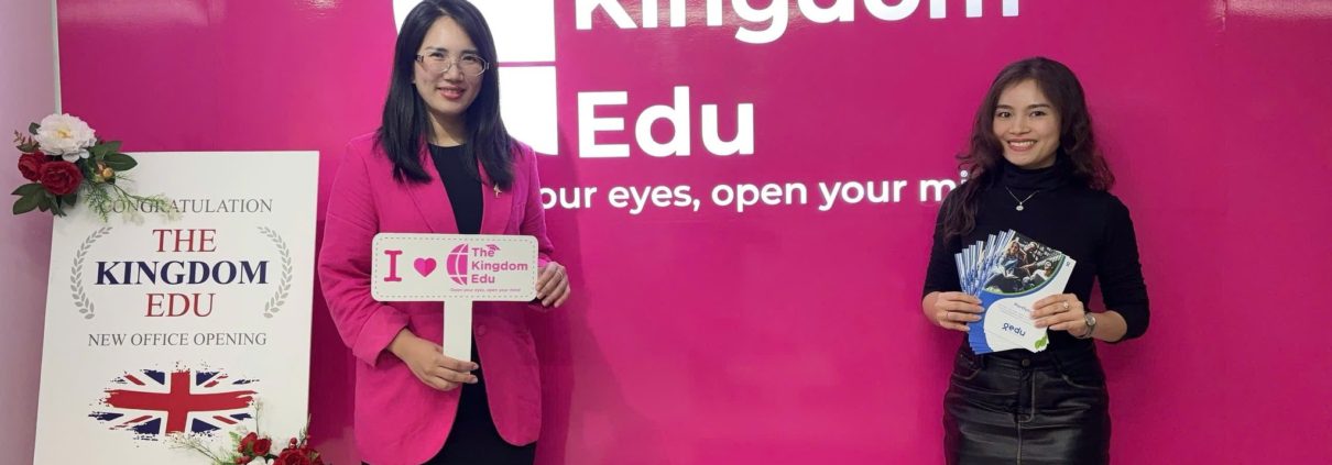 Hân hạnh đón tiếp Ms.Thuần đại diện tổ chức giáo dục GEDU đến văn phòng The Kingdom Edu