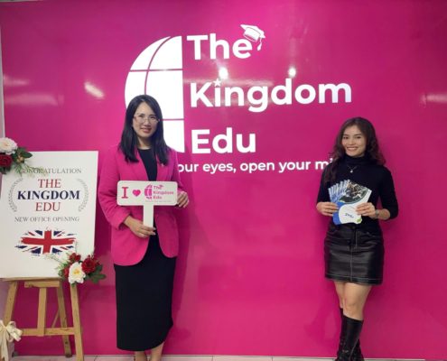 Hân hạnh đón tiếp Ms.Thuần đại diện tổ chức giáo dục GEDU đến văn phòng The Kingdom Edu