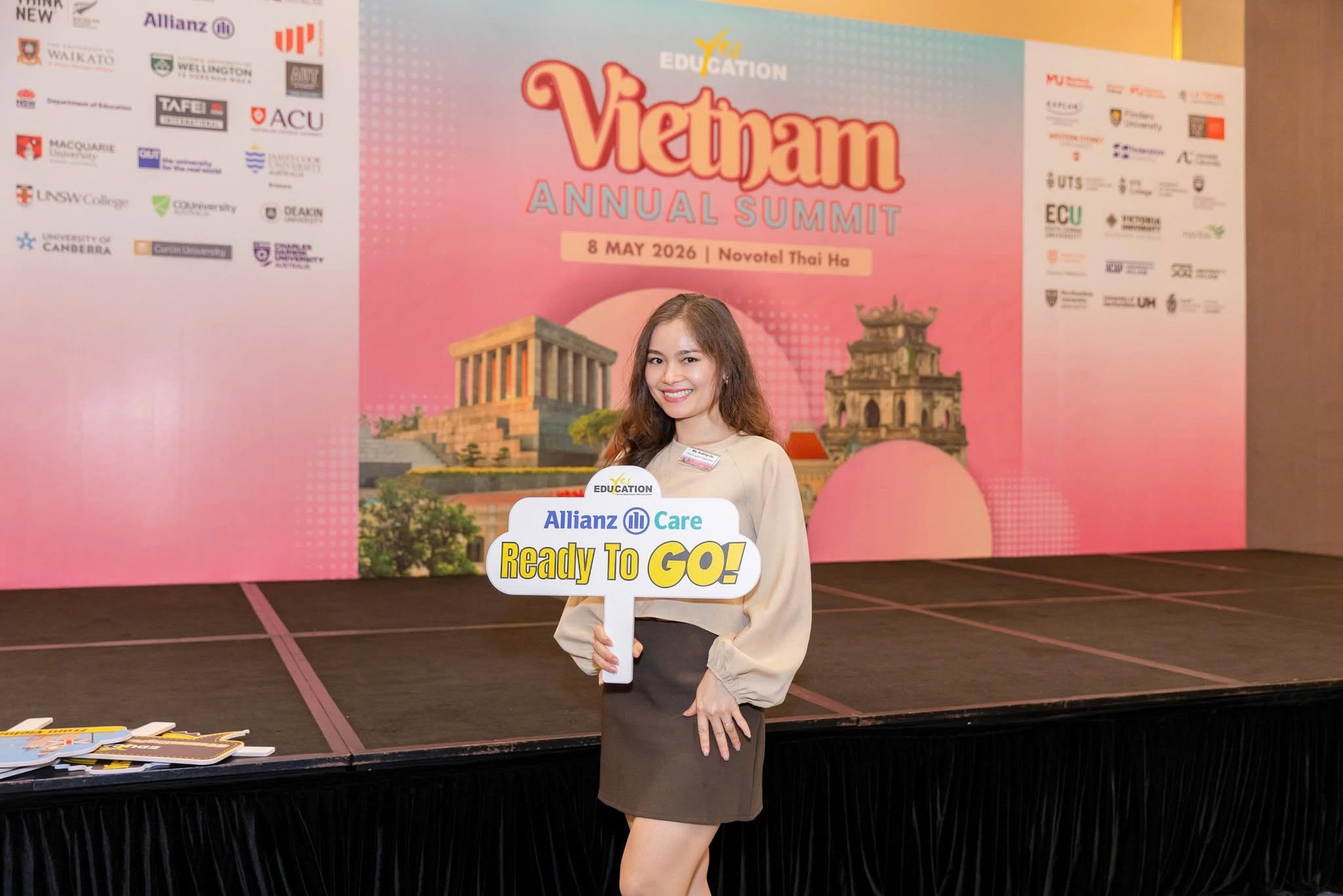 Đại diện The Kingdom Edu tham dự chương trình hội thảo Vietnam Annual Summit 2026