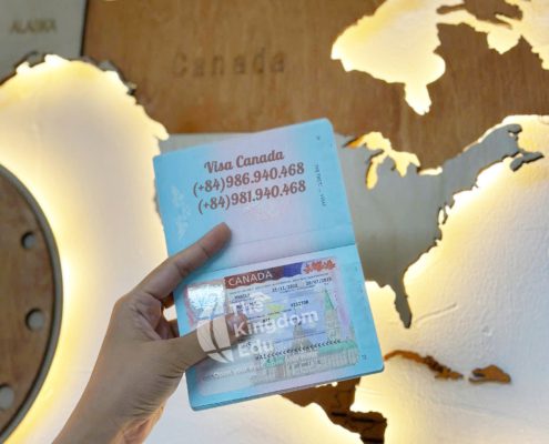 Khách hàng nhận visa thăm thân Canada sau khi sử dụng dịch vụ tại The Kingdom Visa