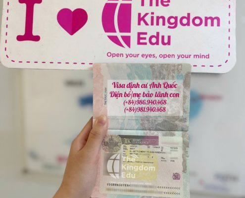 Xin chúc mừng bé N nhận visa định cư Anh Quốc đoàn tụ cùng mẹ sau thời gian dài xa cách