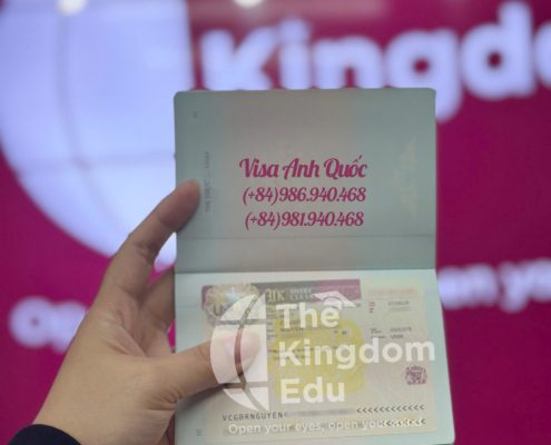 Visa du lịch UK của khách hàng
