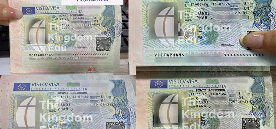 Visa công tác Italia của khách hàng